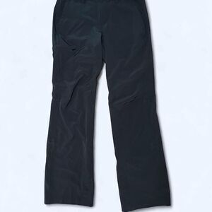 REI Co-op Sahara Charcoal Black Roll Up Hiking Capri Pants Women Size 6
